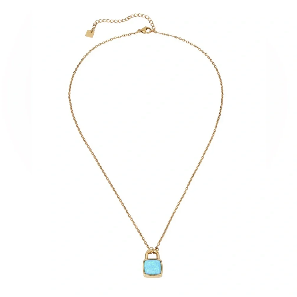Taylor Swift The Life of A Showgirl Necklace TLOAS Necklace Opalite Necklace - Picture 2 of 3
